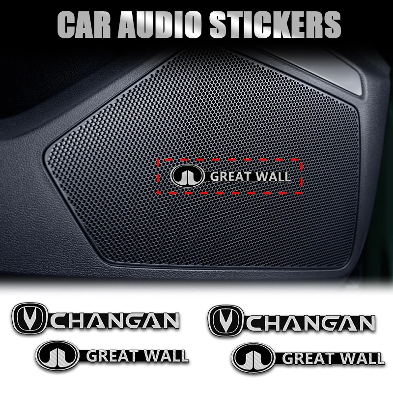 4 шт. звуковые 3D наклейки для Hyundai Tucson I20 I10 Kona Getz I30 Creta Ix35 I40 IX20 |