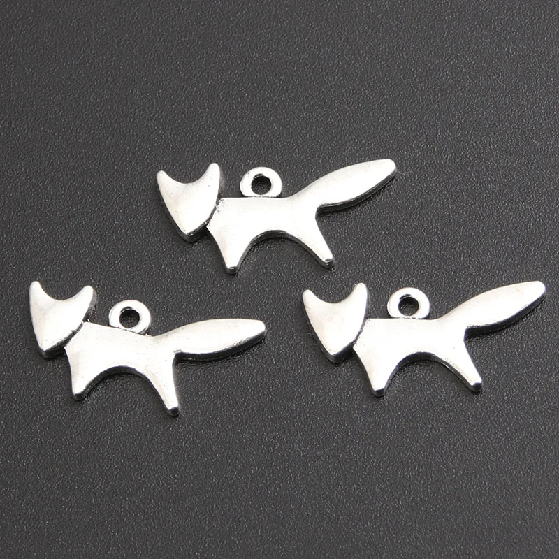 Подвески сделай сам из серебристой лисы металлические браслеты и ожерелья