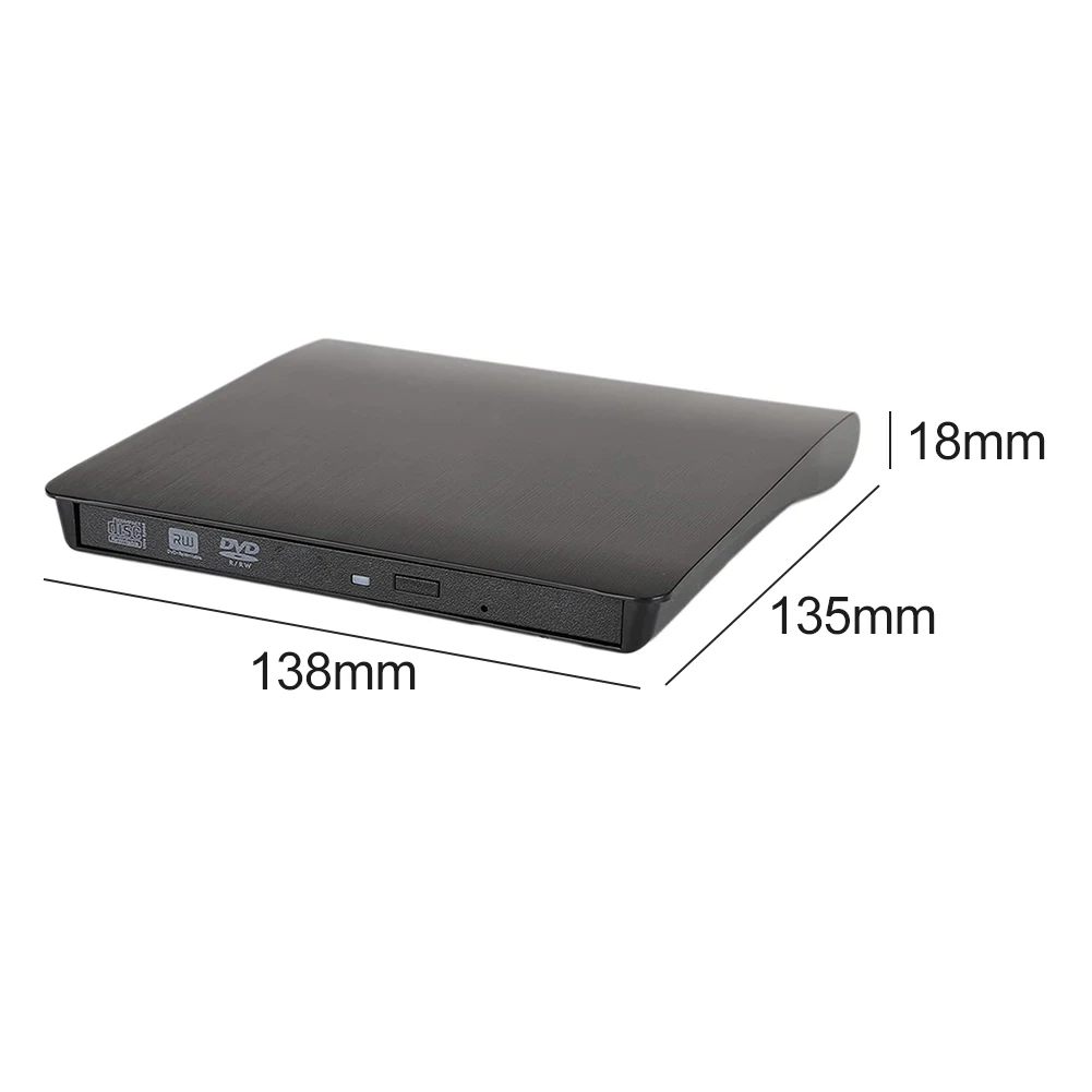 Фото Внешний корпус для оптического привода USB 3.0 SATA 5 Гбит/с 12,7 мм для DVD/CD-ROM RW-плееров, для ноутбуков и настольных ПК №3