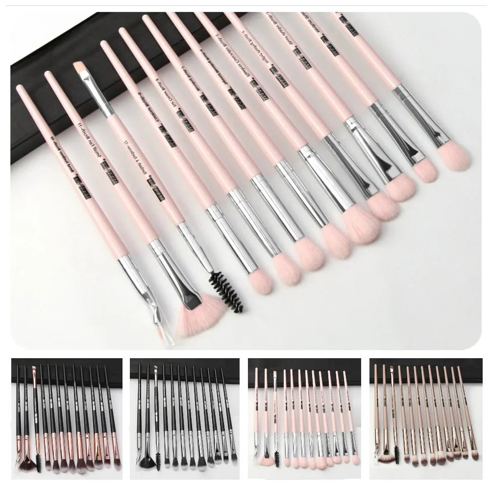 

Набор кистей для макияжа MAANGE профессиональный, кисточки для растушевки теней, подводки, туши, бровей, румян, инструменты для макияжа, 12 шт./ко...