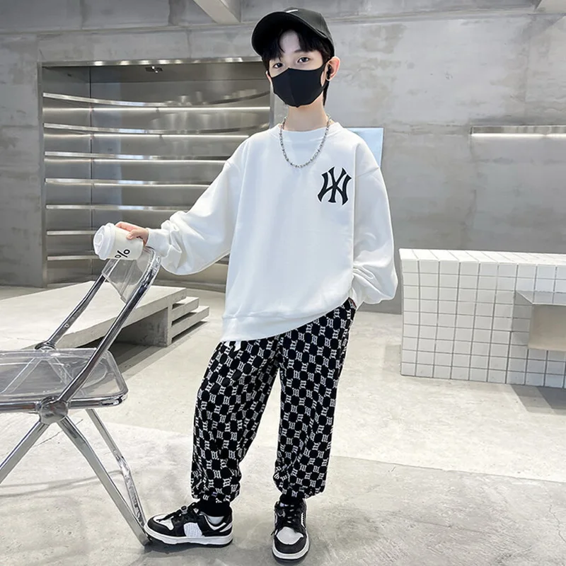 Детский спортивный костюм из двух предметов Свитшот и штаны 90-170 см