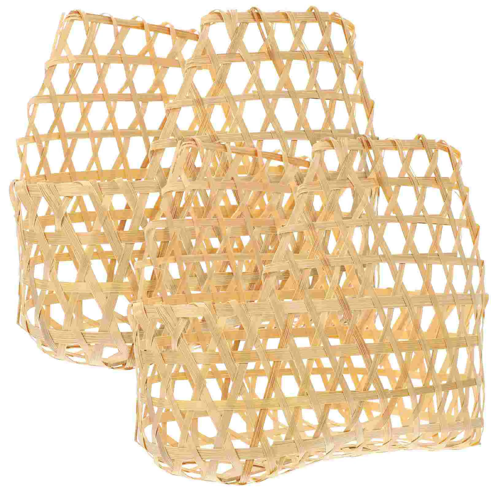 

Basket Serving Fruit Bread Woven Rattan Wickercountertop Trayproofing Bowl