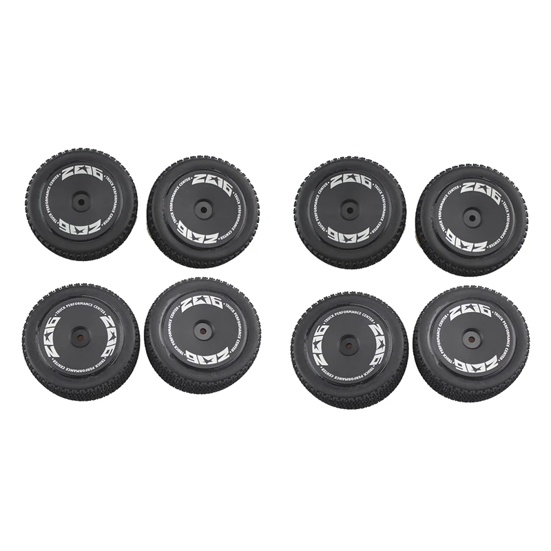 

4X for WLtoys 144001 1/14 Metal RC Car Spare Parts Front Tire Rear Tire