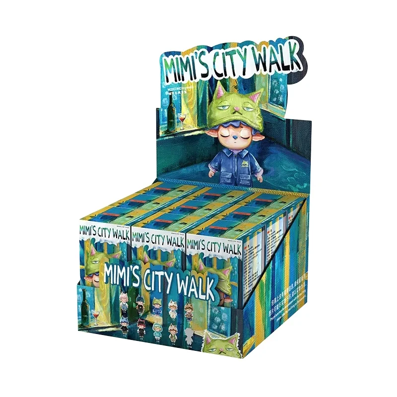 Подлинная виниловая кукла Heyone Blind Box Mimi's City Walk серия Tide Play милая Mimi кавайная