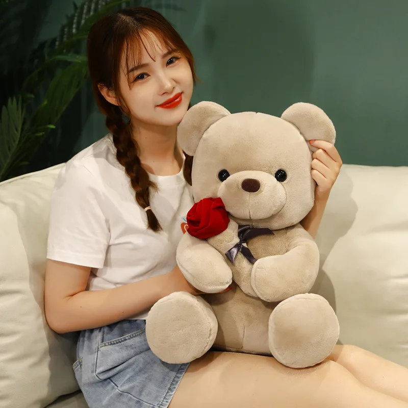 

Лидер продаж, высококачественный милый плюшевый мишка, плюшевая кукла, мягкие животные, детские игрушки, милый Декор для комнаты, рождестве...