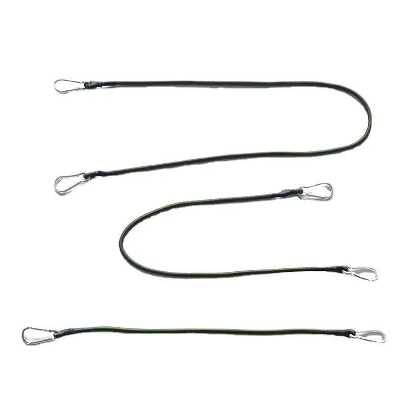 

Сверхмощный банджи-шнур, шнурок, ремешок с карабинами, Аксессуары Для Каяка, кемпинга, велоспорта, багажа