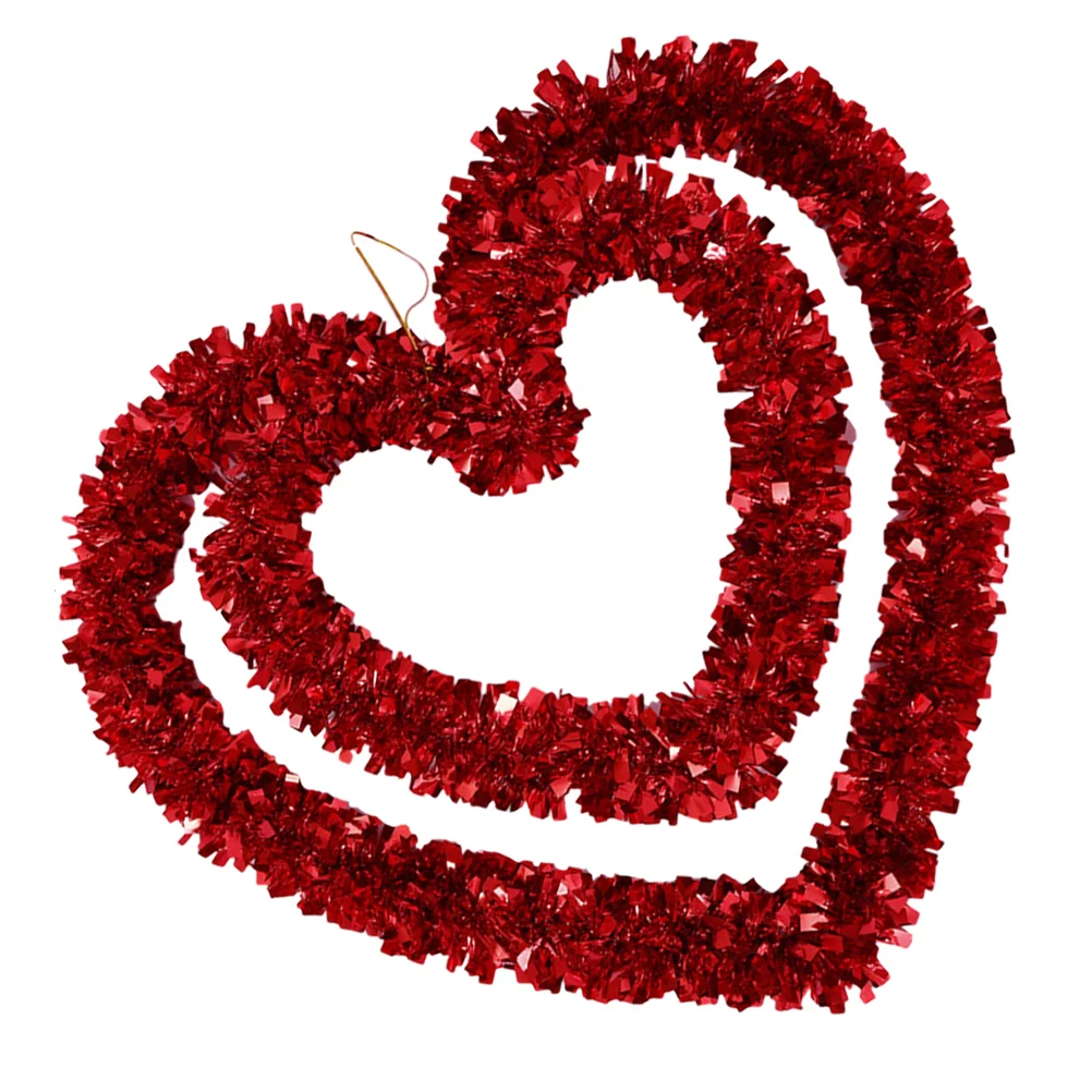 

1pc Bright Color Lightweight Adornment Heart Shape for Valentine's Day Wedding Party