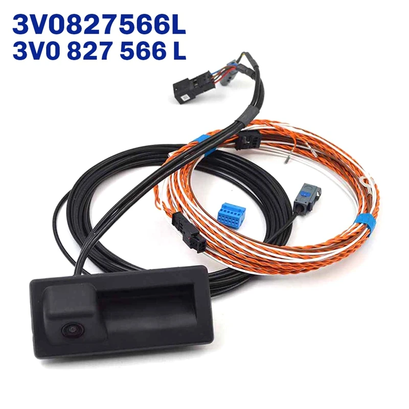 3V0 827 566 л для A4 B9 8 Вт камера с ручкой багажника заднего вида линией наведения Highline 3