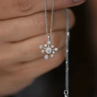 huitan irregularly shaped pendant necklace women unique design bridal wedding party neck accessories fashion jewelry wholesale