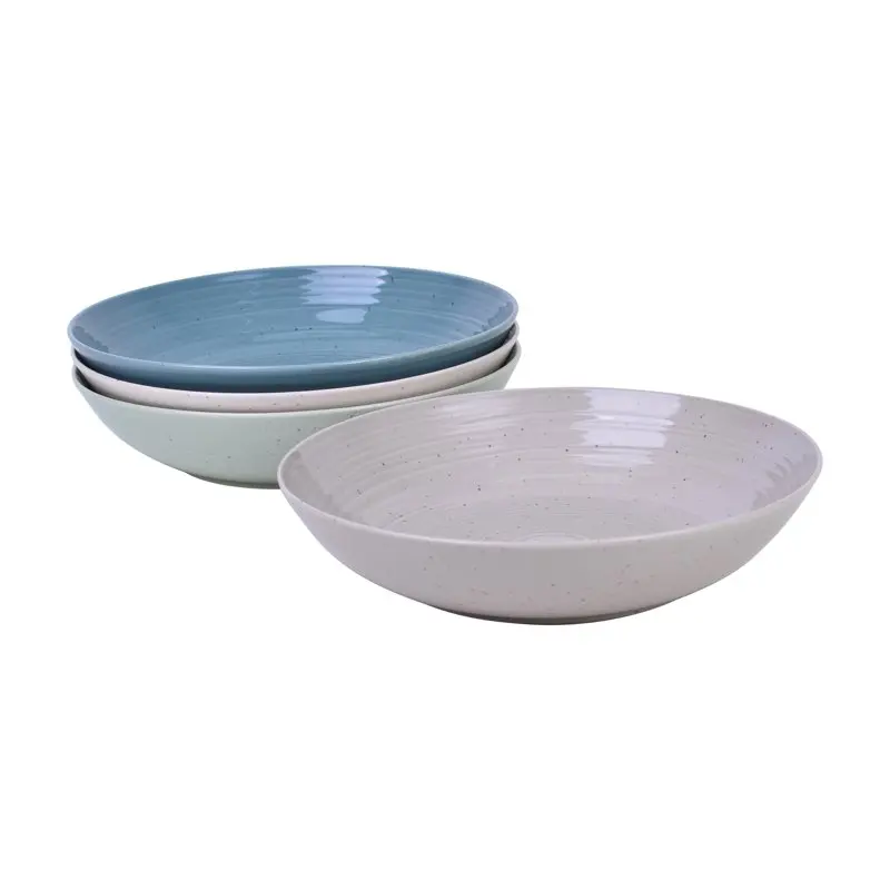 

Artist's Blend Round Dinner Bowls, Set Of 4, Multicolor