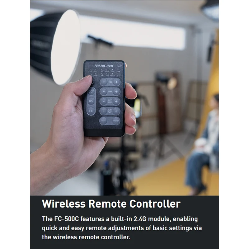 Nanlite FC-500C двухцветный светодиодный прожектор