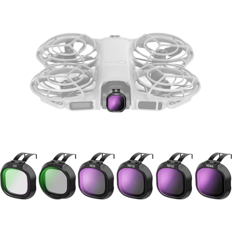 NEEWER набор фильтров для DJI NEO 2 (UV + CPL + ND8/16/32/64)