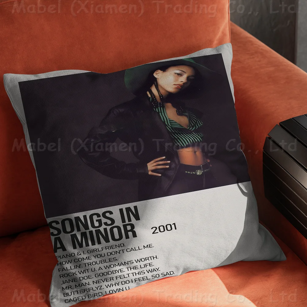 Чехлы для подушек с ключами Алисия певица дюймы декор фермерского дома домашние