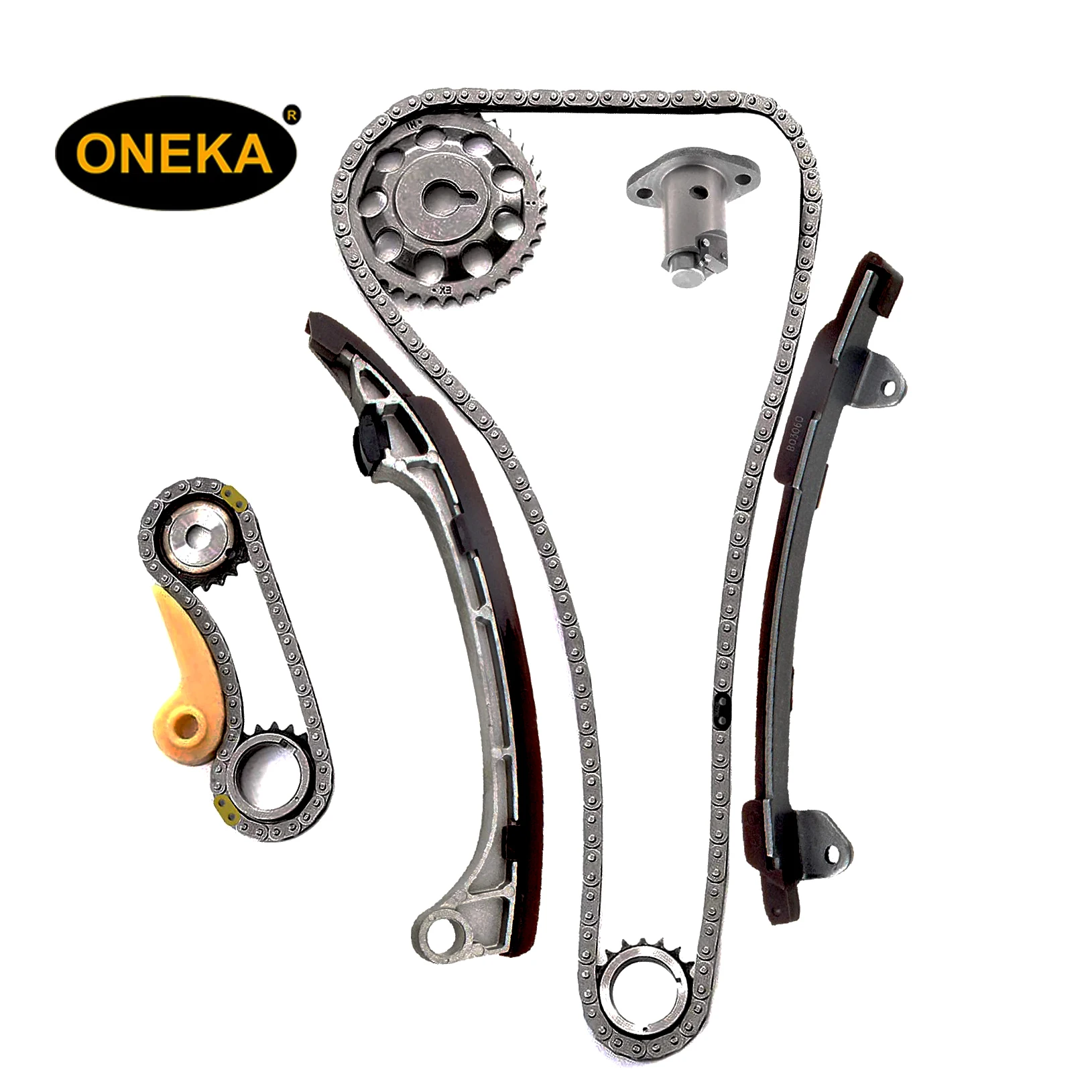 

[ONEKA] 9-0752S TK-301-G Timing Chain Kit For 1AZFE 2AZFE For CAMRY 2002/ RAV4 2001 AUTO SPARE PARTS