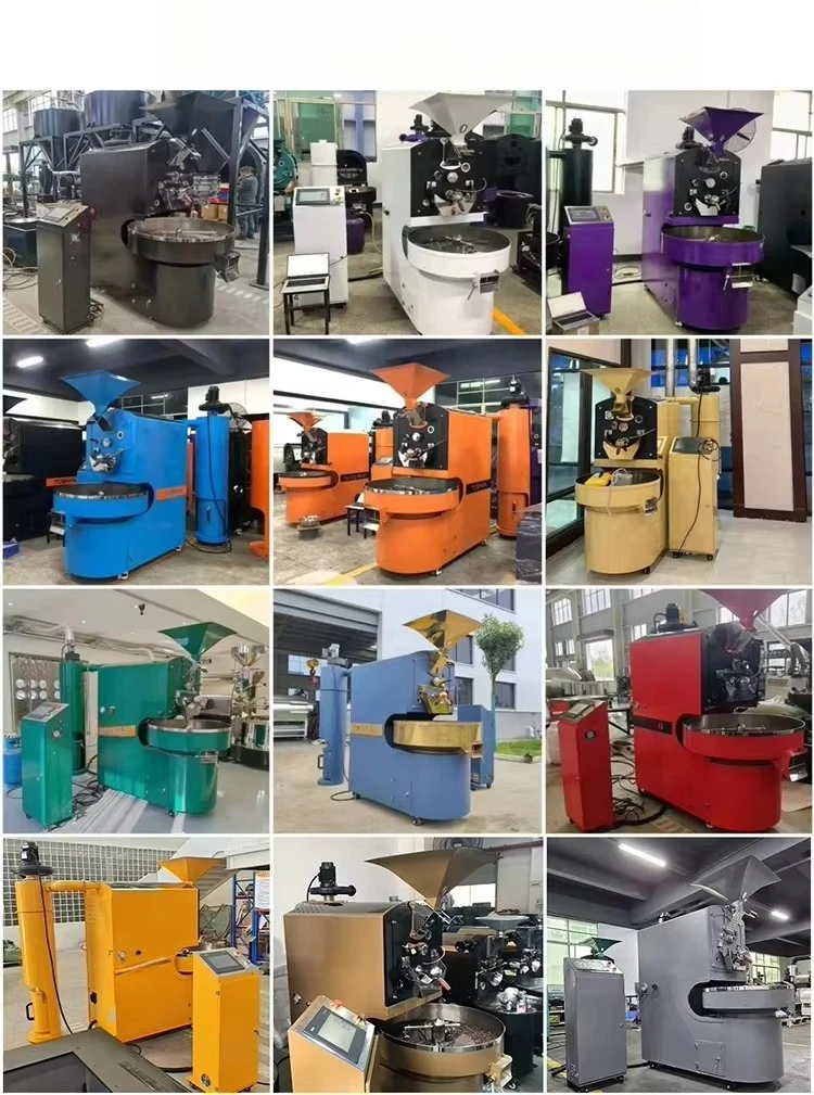 Фото Промышленная коммерческая кофемашина для обжарки кофейных зерен Factory Yoshan Sample Tostadora De Cafe, 6 кг, 10 кг, 12 кг №3