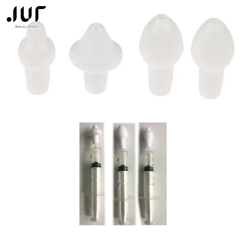 

10Pcs Baby Nose Clean Needle Tube Infant Silicone Head Baby Care Nasal Aspirator