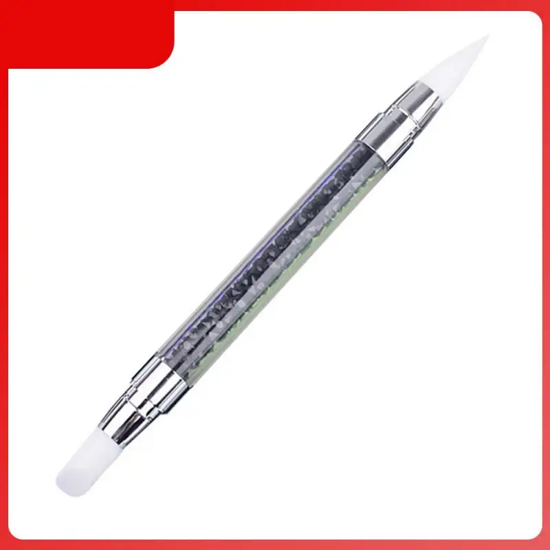 

5 цветов, 2-сторонняя ручка для рисования, точечная ручка, набор для дизайна ногтей, скульптурная ручка, силиконовая резьба, ремесло, инструмент для ногтей
