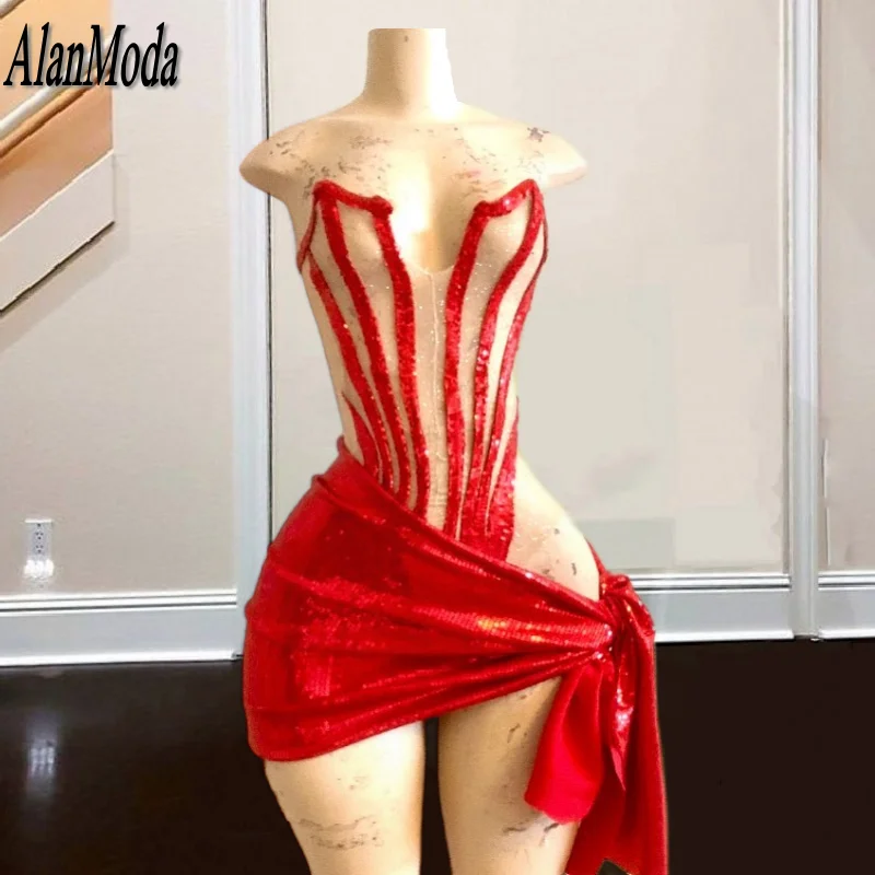 Коктейльные платья с блестками для милой подружки выпускного вечера наряд