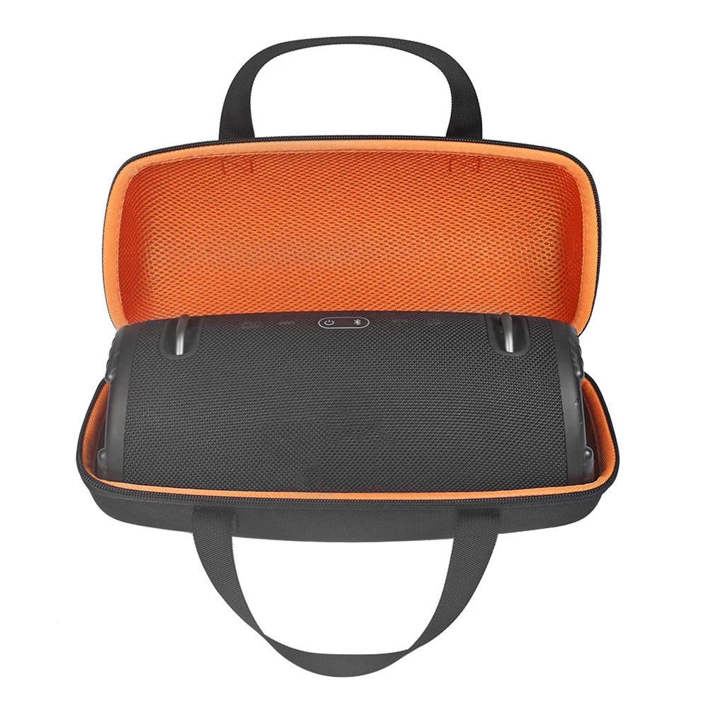 

Storage Box for JBL Xtreme 3 Protective Cover Bag Case for Xtreme3 Portable Wireless Speaker Bag Black-Orange
