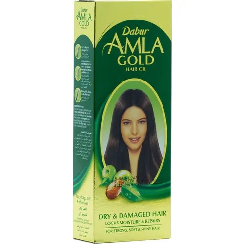 Весеннее травяное масло для волос Dabur Amla Gold ухода за волосами 200 мл |