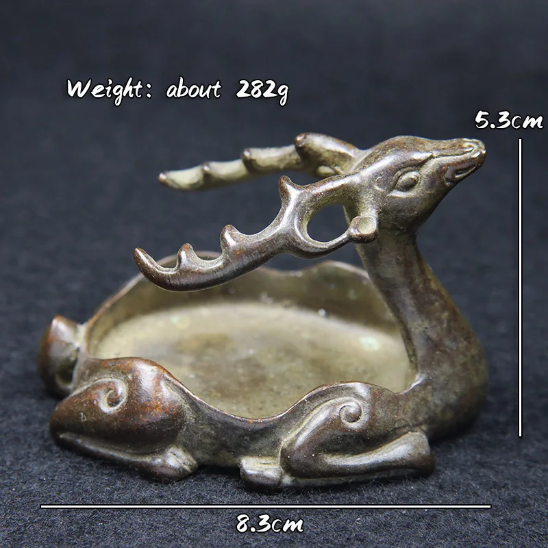 Статуэтка оленя из меди