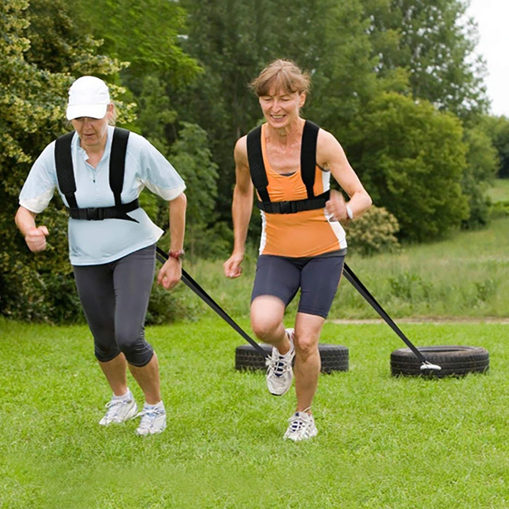 

Acceleration Speed Training Set Field Resistance Rope Pull Bands Adjustable Sled Harness Weight Muscle Sport Accessories