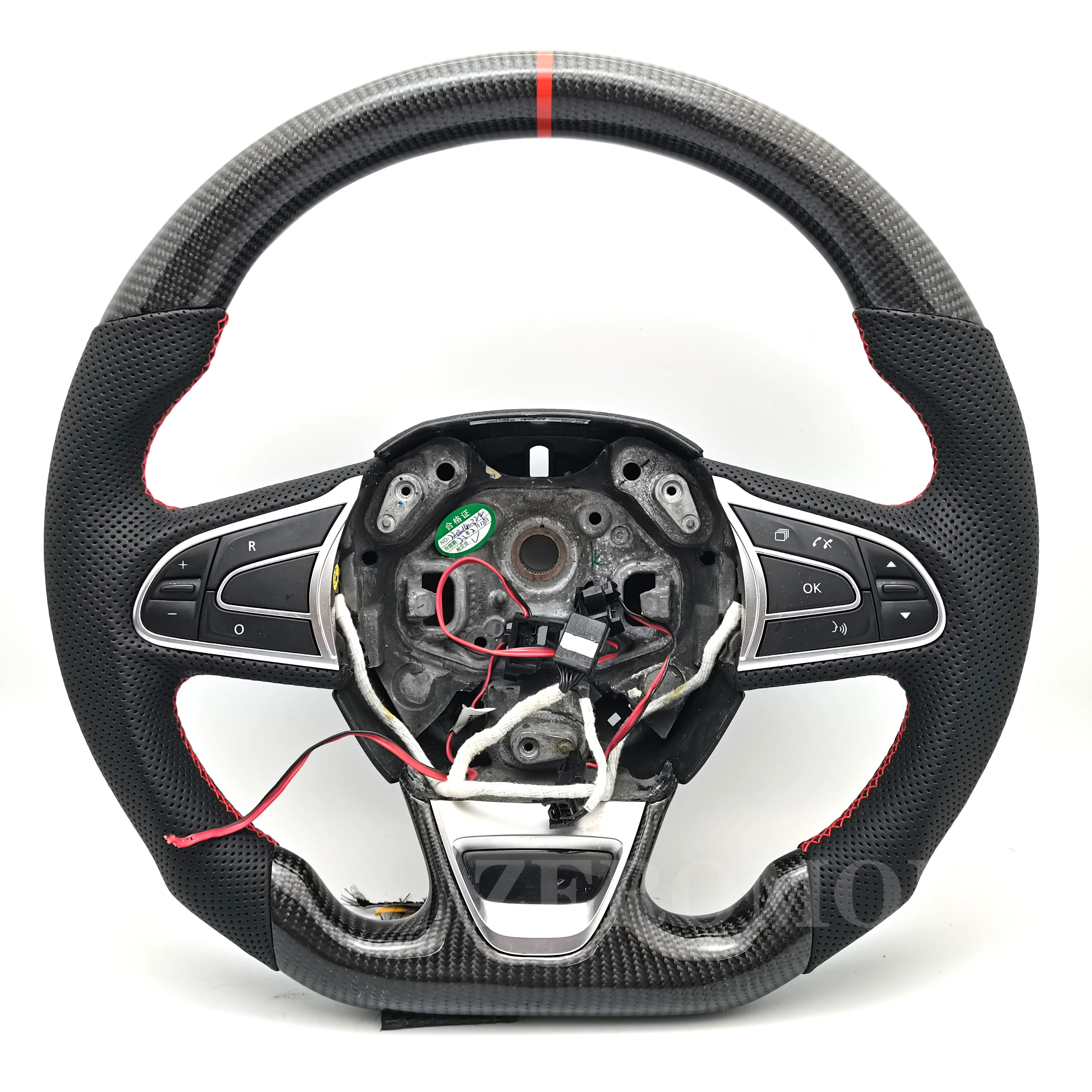 

For Renault Talisman Captur Espace Clio Megane Koleos SM6 Samsung 100% New Brand Carbon Fiber Steering Wheel