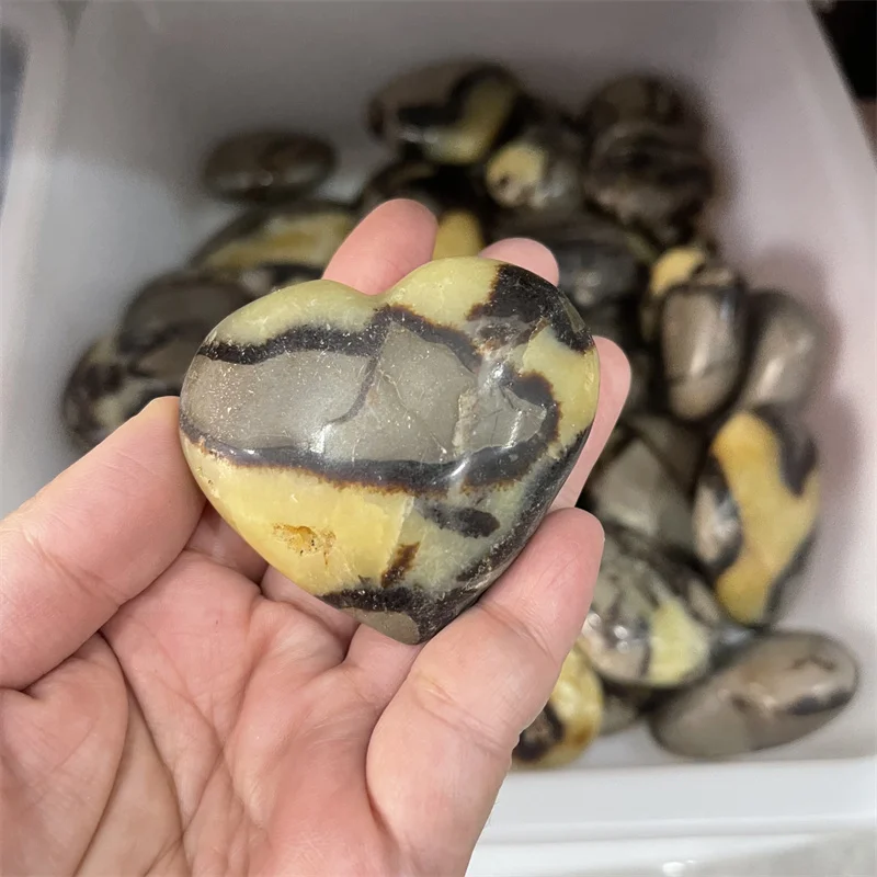 2 фунта оптовая продажа натуральных камней перегородки сердца сердце каменные