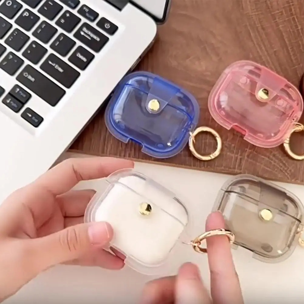 Прозрачный защитный чехол для AirPods 4-го поколения