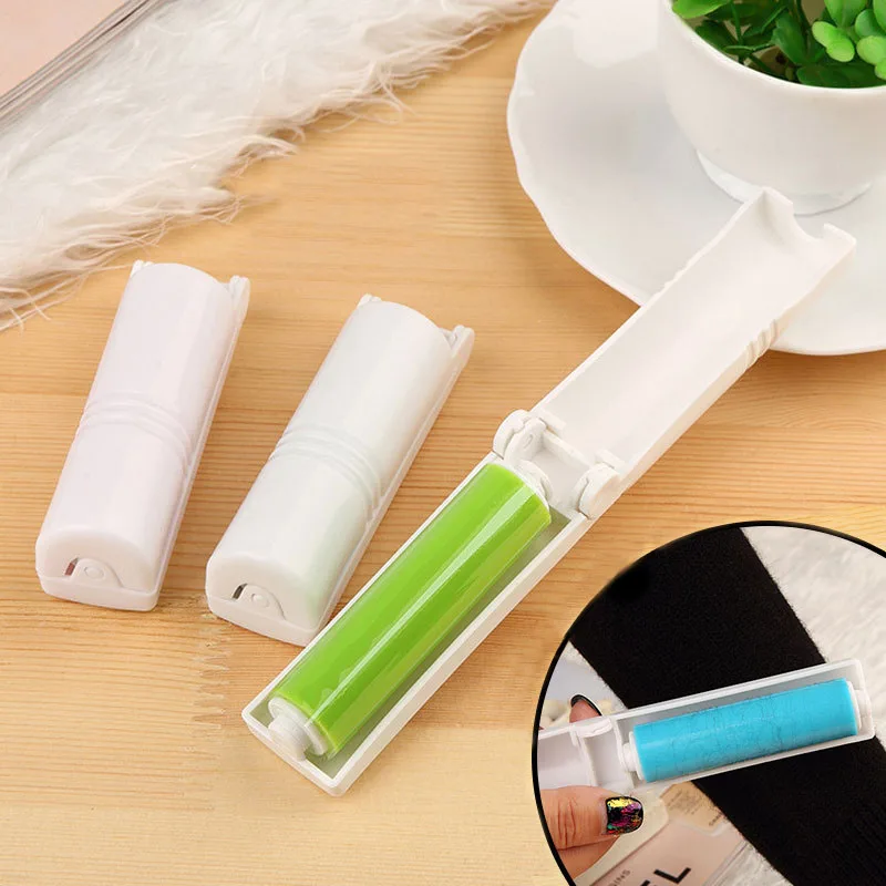 

1pcs Reusable Washable Manual Lint Sticking Rollers Sticky Picker Sets Pet Hair Remover Cleaning Lint Roller Sofa Dust Collector