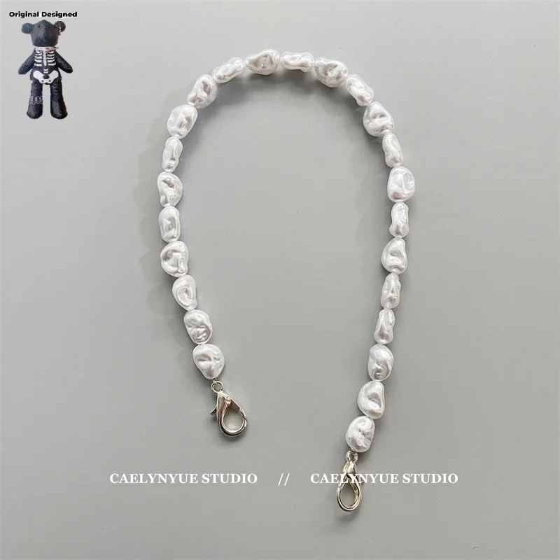 Цепочка для сумки 40-130 см нерегулярные жемчужные цепочки сумок уникальные