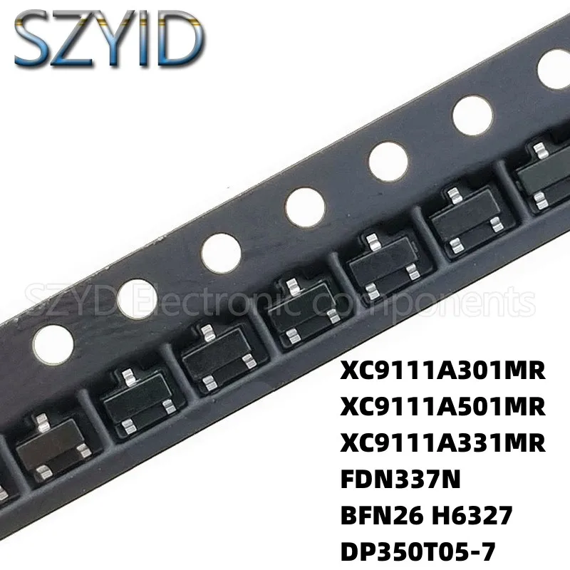 

100 шт. SOT23 XC9111A301MR XC9111A501MR XC9111A331MR FDN337N BFN26 H6327