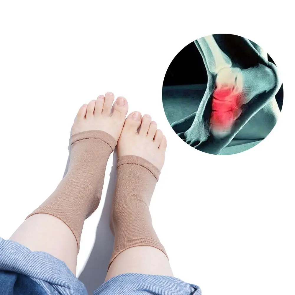 

Уход за пятками вставки для ног восстановление травм Компрессионные носки подошвенный фасциит носки поддержка лодыжки плотные Повседневные носки