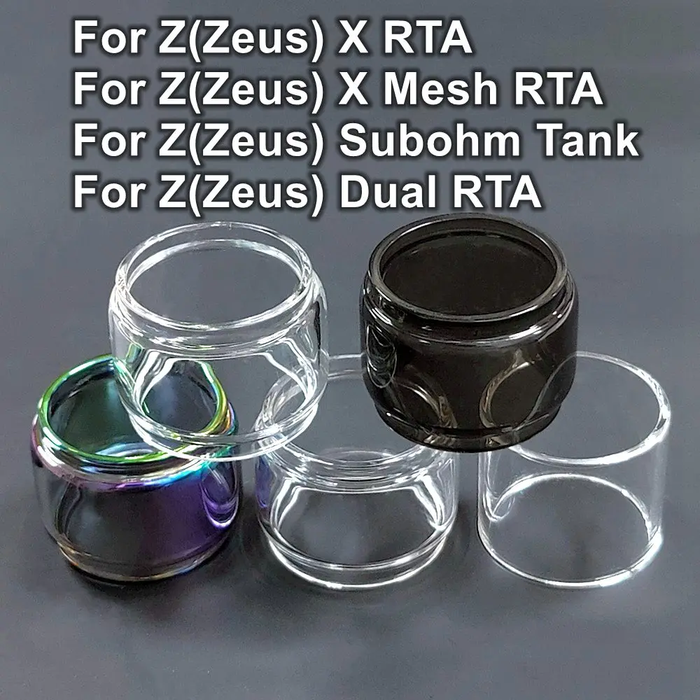 

Прозрачная стеклянная трубка для ZX/Z/Zeus X (сетка)/SubOhm/двойное стекло