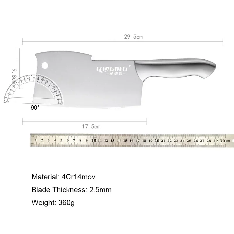 Мясорубка из нержавеющей стали двойного использования для шеф-повара