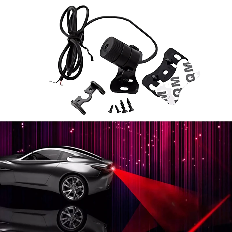 

Car LED Laser Fog Light Automobile Vehicle Anti-Collision Taillight Brake Rearing Warning Parking Lamp Auto Styling Accessories