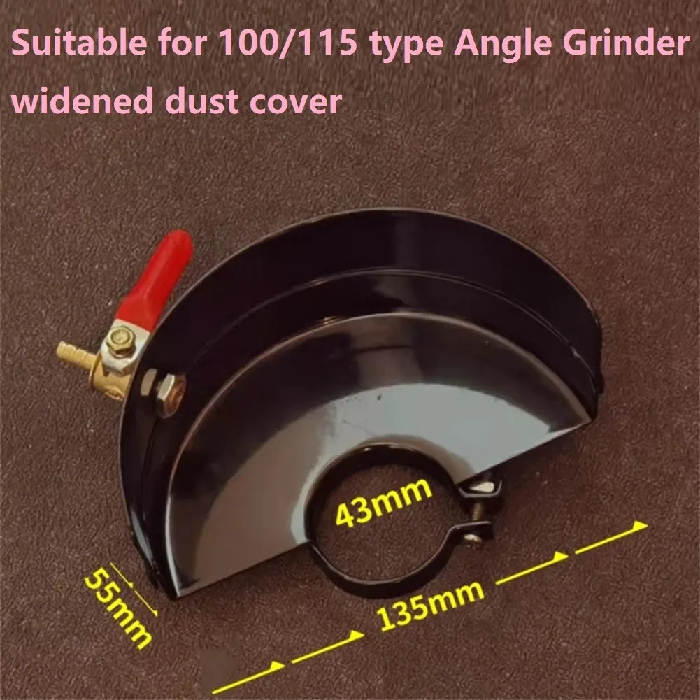 

Dustproof Angle Grinder Cover Wheel Accessories Black Replacement 135mm Angle Grinder Cover Protector Guard Shield