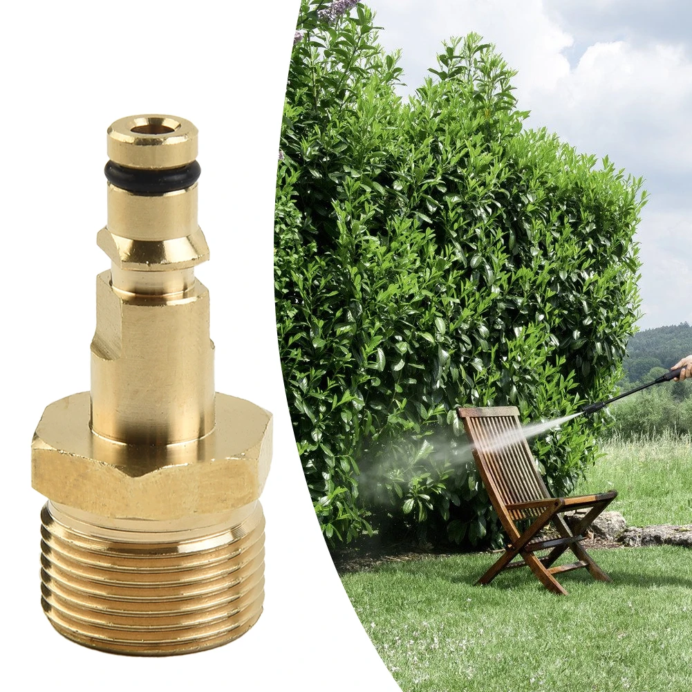 M22 Pressure Washer Quick Connect Plug-in Nipple Hose Adapter 220 Bar P3200 Psi High Quality Coupling Outdoor Power Equipment