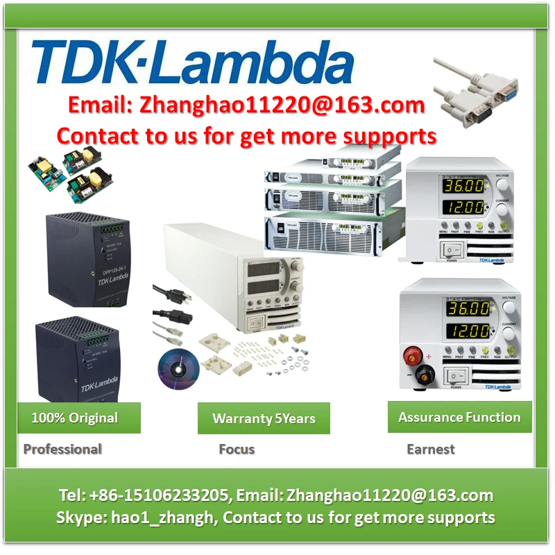 

TDK-LAMBDA CUS600M-36/EF Switching power supply Med End Fan 115-230V 601.2W 36V 16.7A
