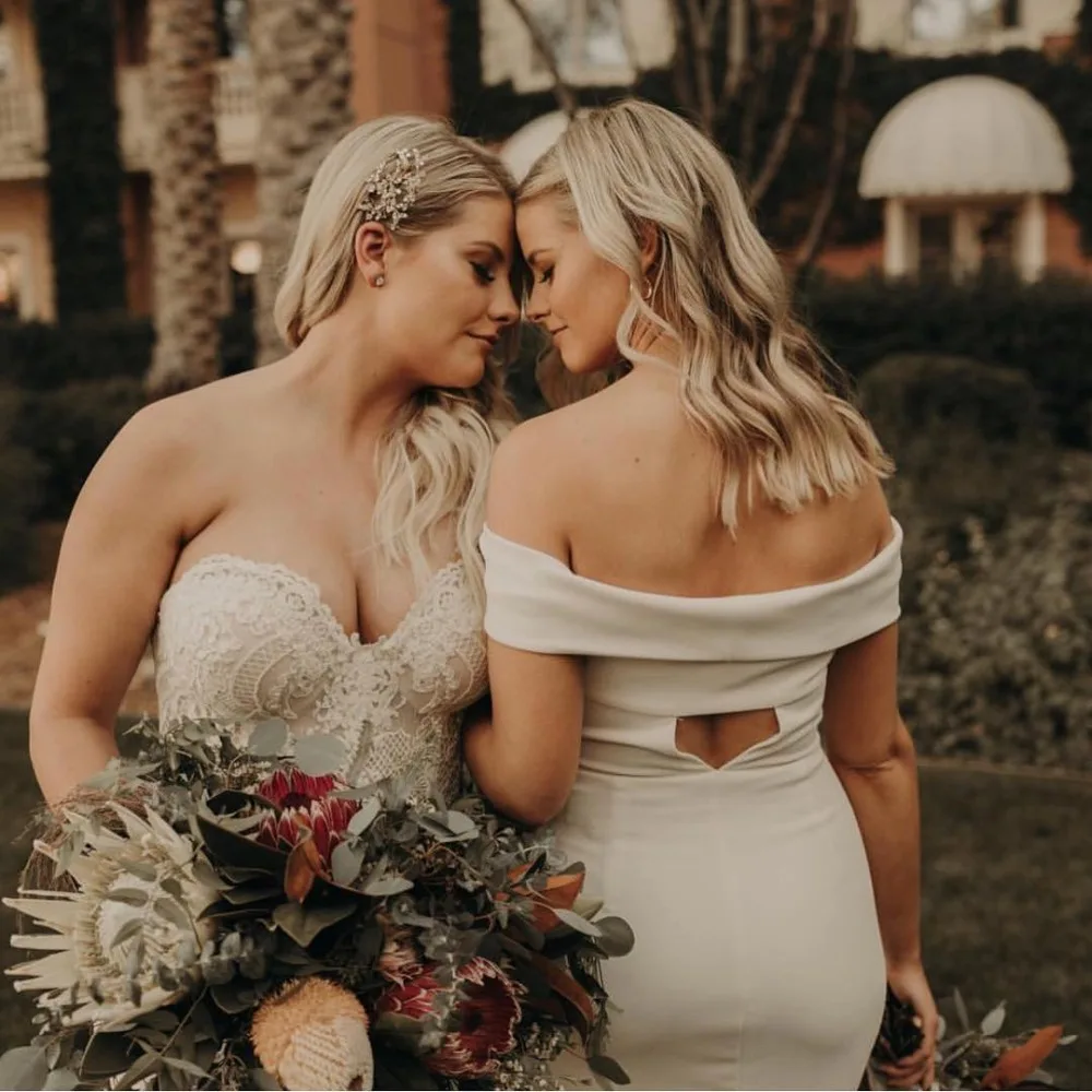 

Robe demoiselle d'honneur Off The Shoulder Mermaid Bridemaid Dresses Long Sexy Back Prom Dresses Wedding Party Gowns