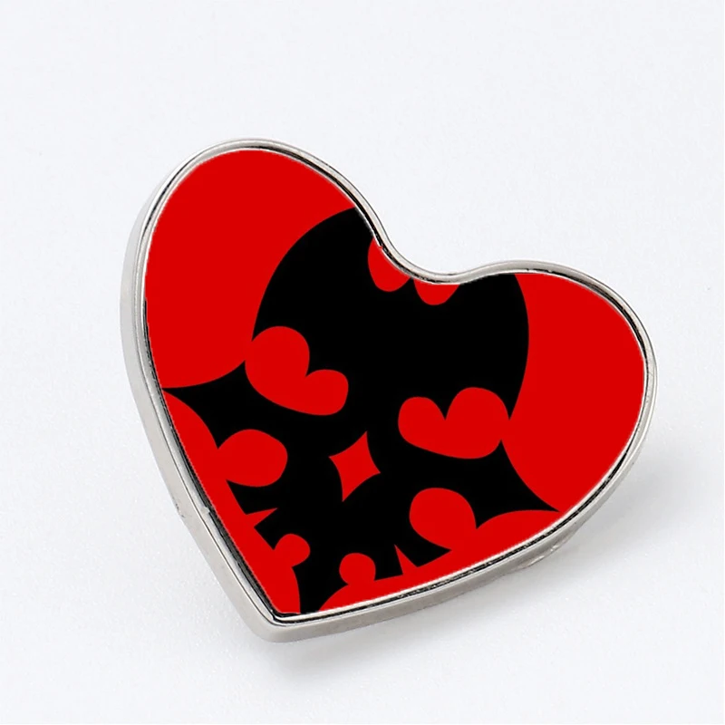 

Броши Kqu с логотипом игрока «концы мира», булавка, ювелирный аксессуар, брошь на заказ, модные значки на лацкан