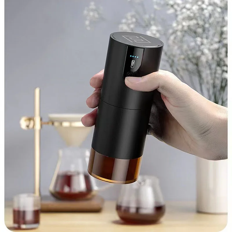 Coffee Grinder Electric Mini Kitchen  Electric Coffee Bean Grind Mill USB Burr  TYPE-C Rechargeable Grinder Portable Cafeteira