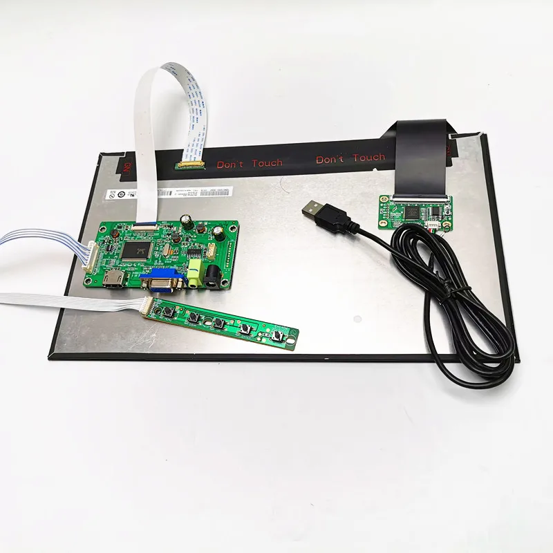 13.3“ capacitive touch display module 1920X1080 for Linux/android /win7 8 10 Raspberry Pi3 plug and play LCD screen DIY kits - купить по