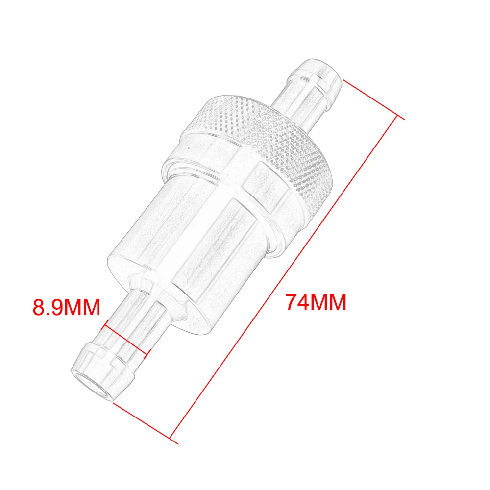 WLR — 20 шт. линейный уличный топливный фильтр 5/16 дюйма впускной/выпуск