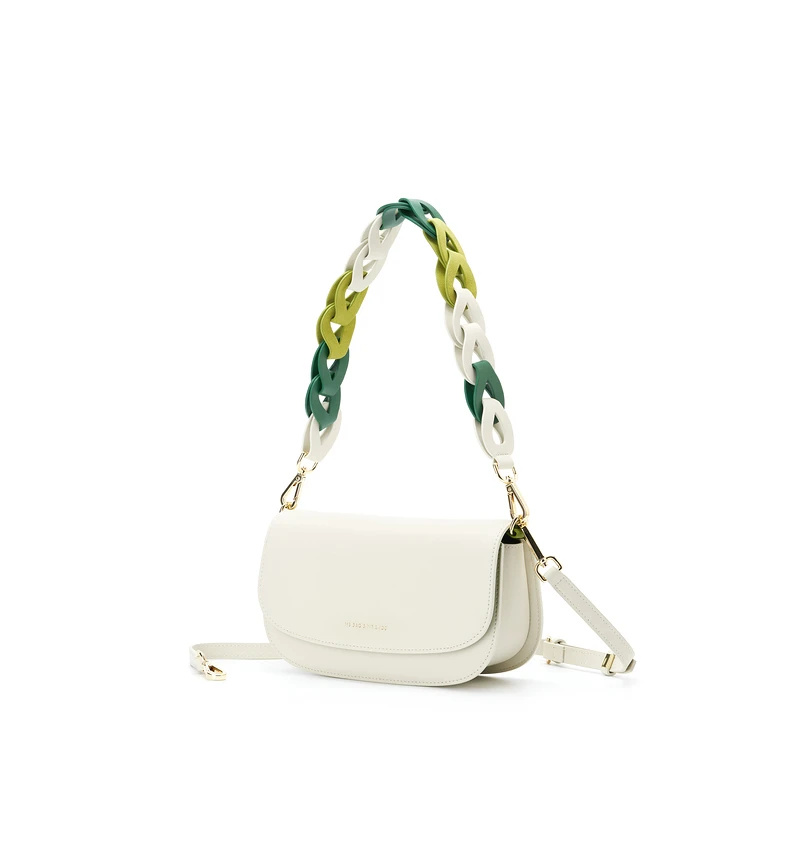 

New Simple Woven Bag with Single-Shoulder Bag Handbag Women's Envelope Package Satchel