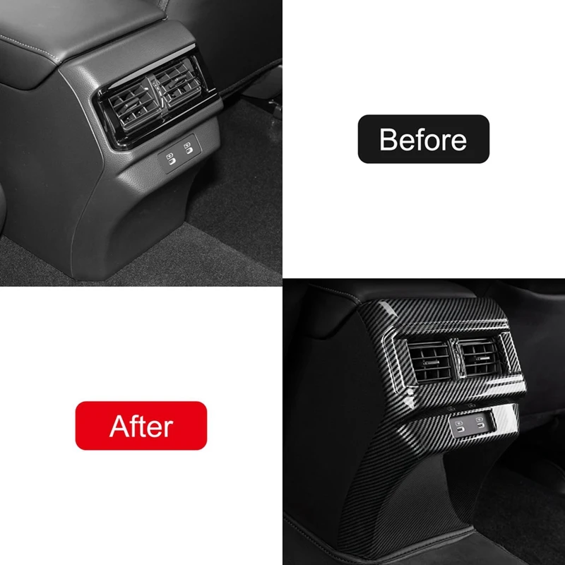 Для Honda Accord 2023 2024 11th автомобильная задняя розетка для кондиционера отделка салона