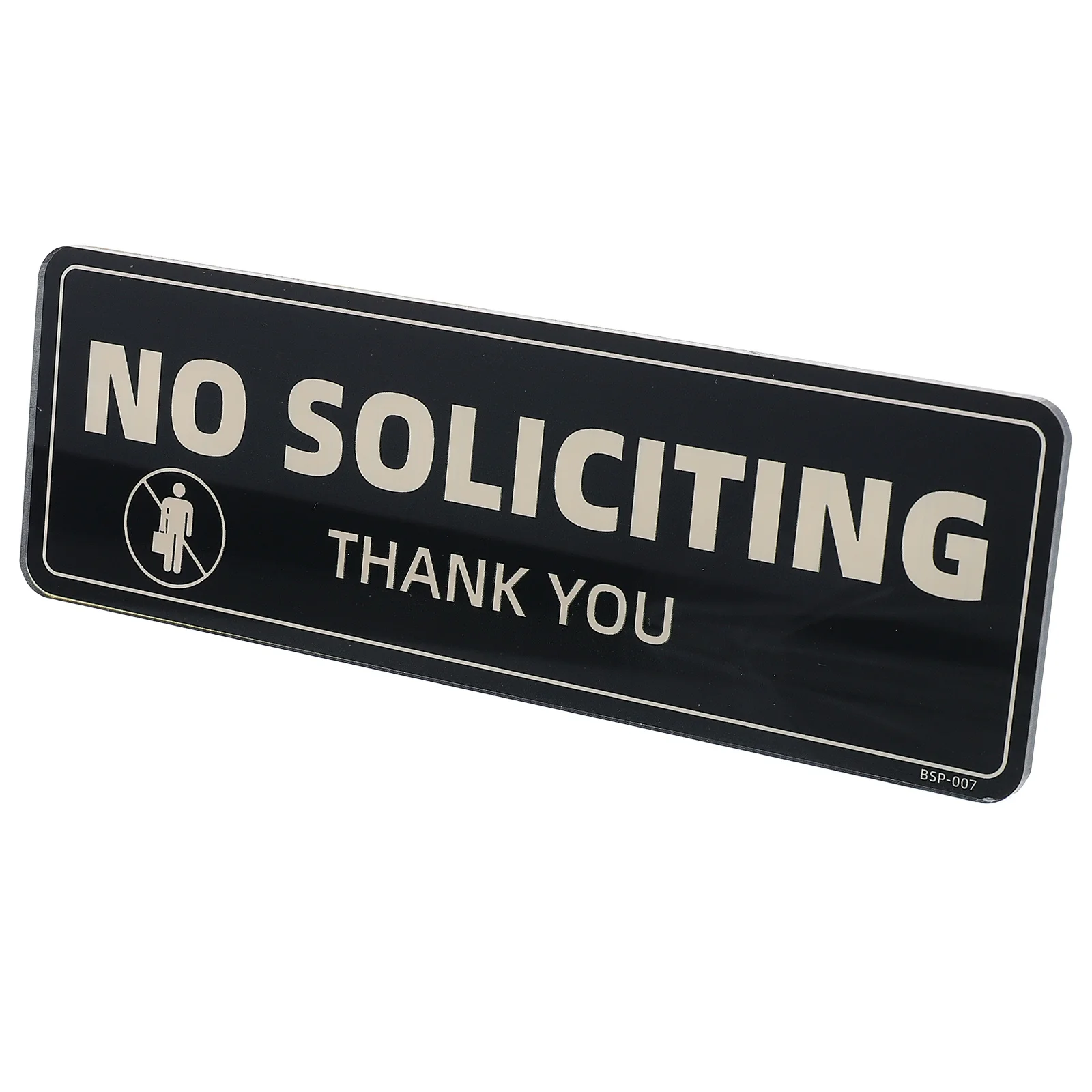 Декоративный износостойкий удобный Soliciting Home Sign акриловая дверная табличка Door for