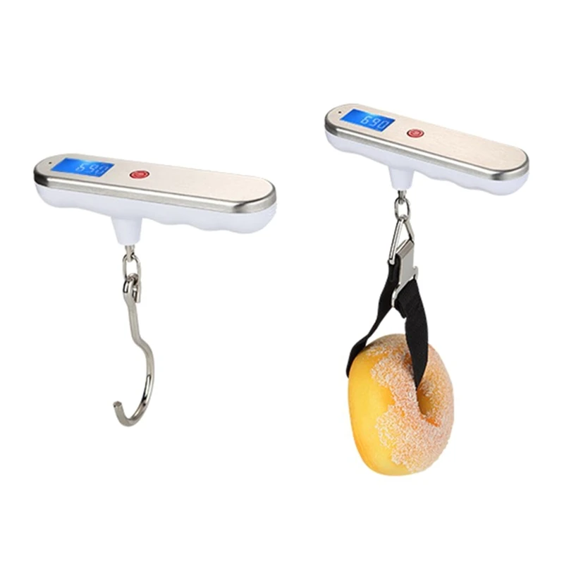 

Luggage Scale 110 Lbs High Precision Travel Digital Hanging Scales 50kg with Hook 4 Unitskg/g/lb/oz for Household Gift