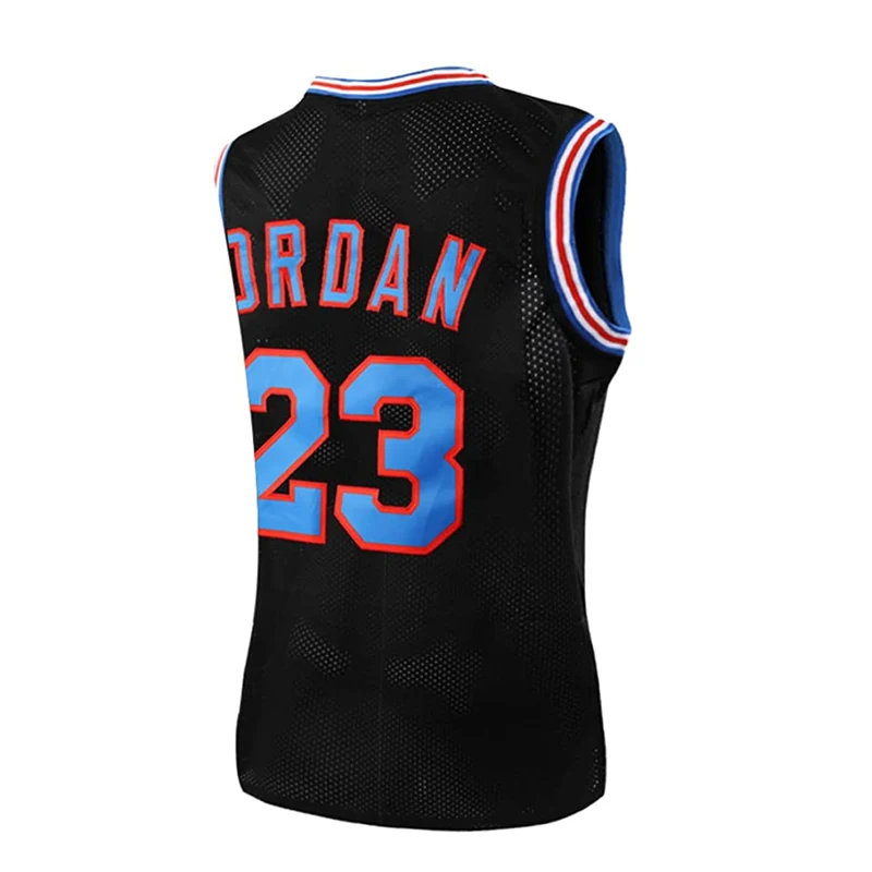 

Men's Basketball Jersey 90's Unisex Hip Hop Stitched Clothing for Party 23 Space Movie Jersey