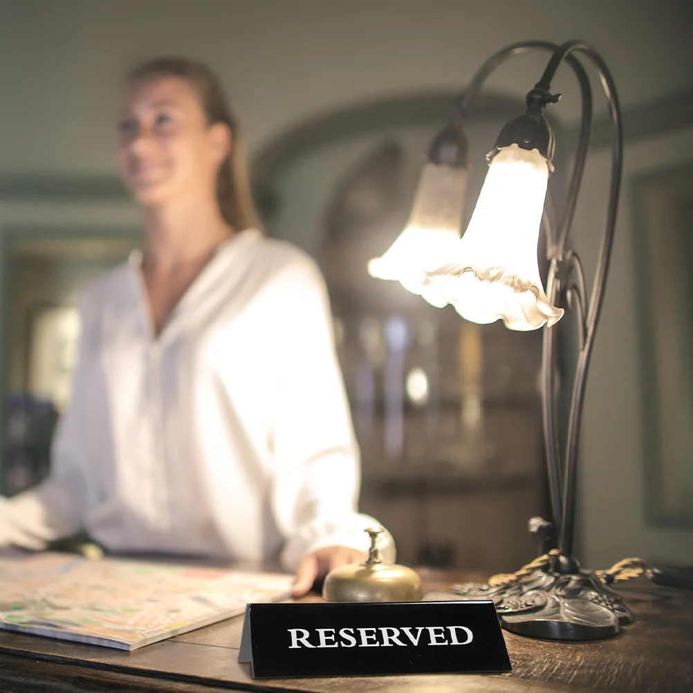 

2 шт. настольная табличка, декор для ресторана, многоразовая многофункциональная декоративная обеденная игрушка